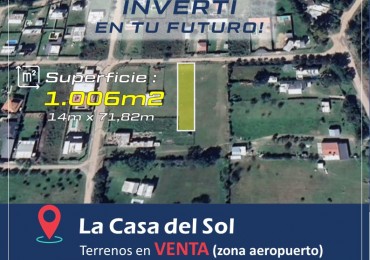 TERRENO EN VENTA SAN LUIS RUTA 51 KM1