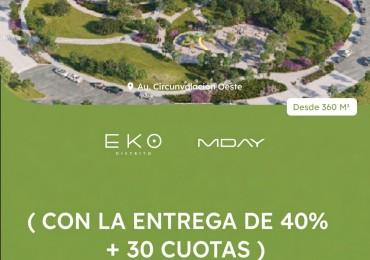 Lotes en Venta en Eko Distrito | Autopista Circunvalacion Oeste, Cerrillos